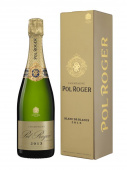 "Pol Roger" Blanc de Blancs Vintage, в подарочной упаковке