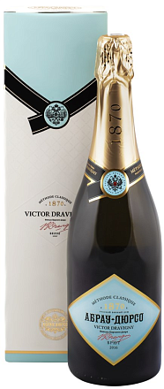 Abrau-Durso Victor Dravigny Premium Brut, в подарочной упаковке